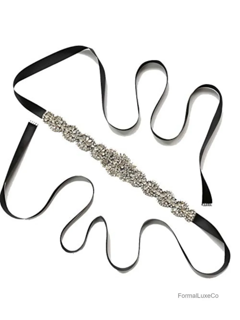 Bridal Wedding Belt Rhinestone Pearl Handmade Sash for Bride